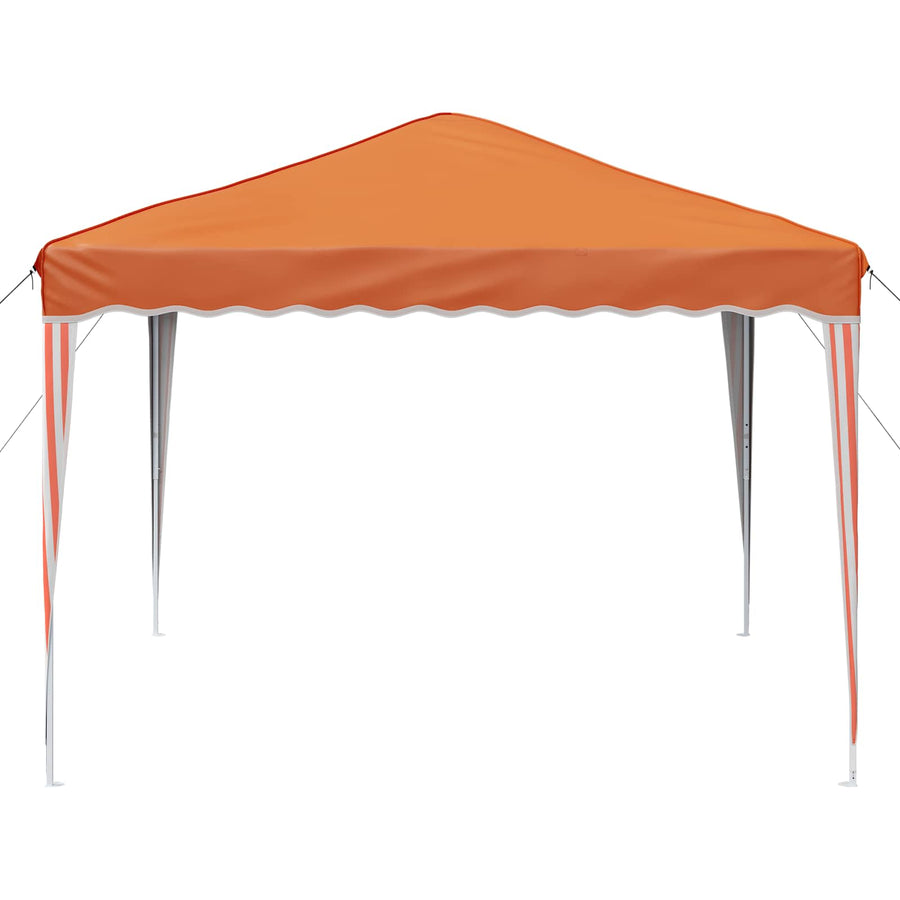 Pop-up Feesttent Oranje 288 x 288 x 245 cm Oxford Stof