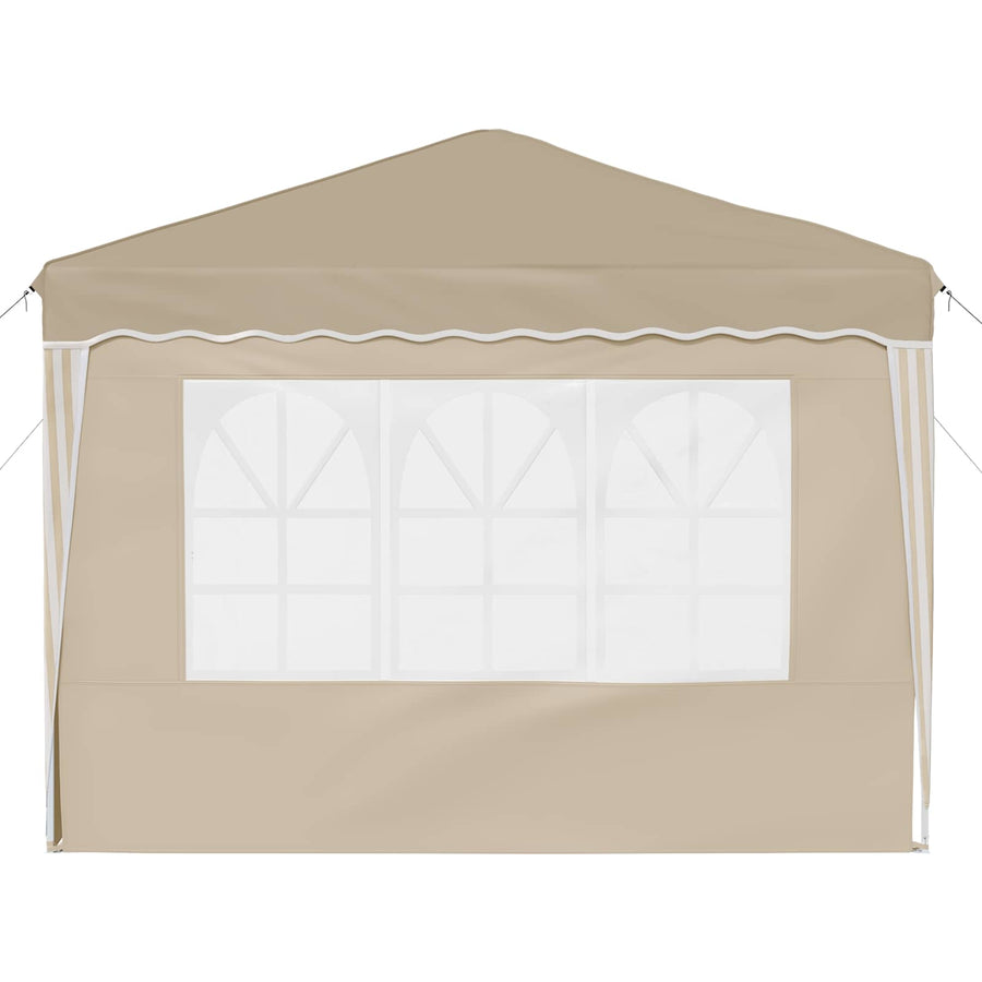 Pop-up Feesttent Crème 288 x 288 x 245 cm Oxford Stof