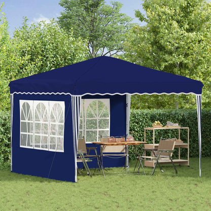 Pop-up Feesttent Blauw 288 x 288 x 245 cm Oxford Stof