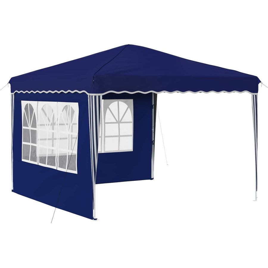 Pop-up Feesttent Blauw 288 x 288 x 245 cm Oxford Stof