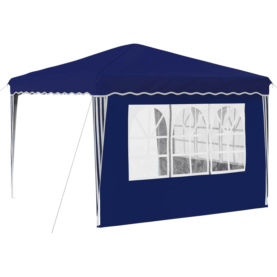 Pop-up Feesttent Blauw 288 x 288 x 245 cm Oxford Stof