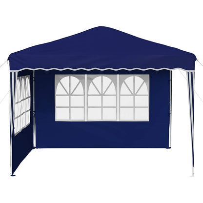Pop-up Feesttent Blauw 288 x 288 x 245 cm Oxford Stof