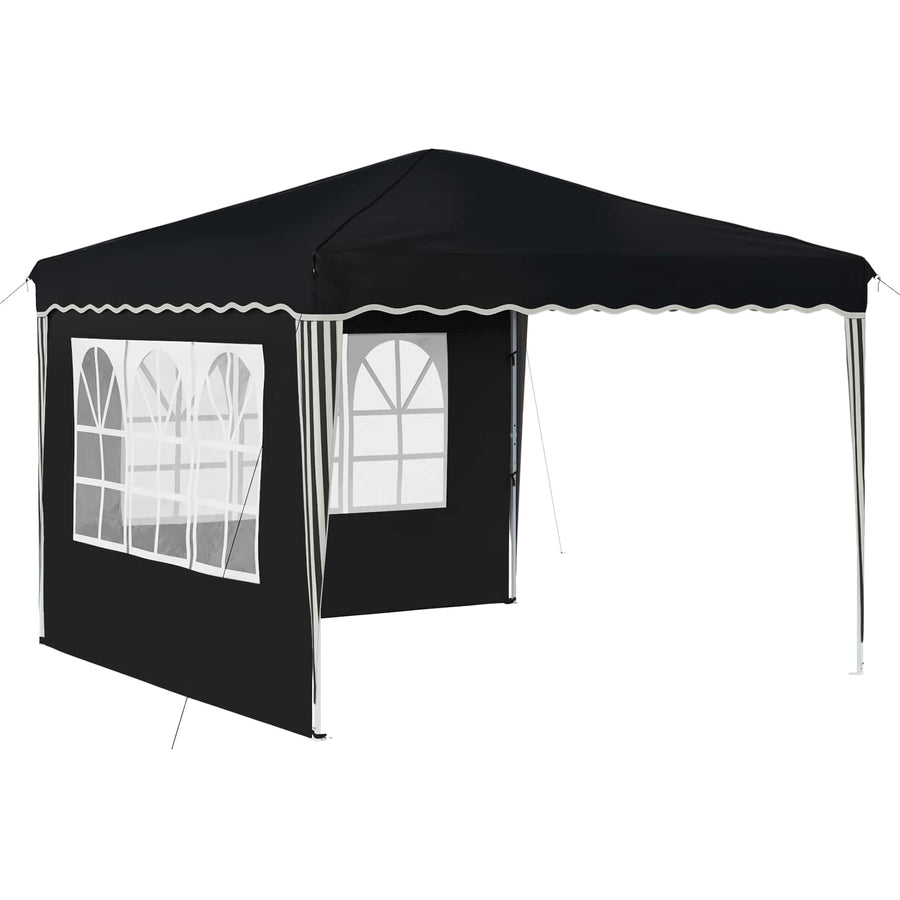 Pop-up Feesttent Antraciet 288 x 288 x 245 cm Oxford Stof