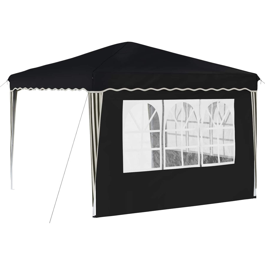 Pop-up Feesttent Antraciet 288 x 288 x 245 cm Oxford Stof