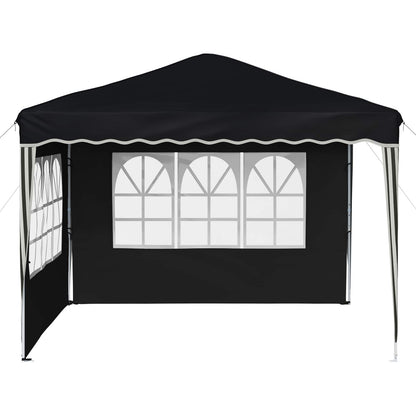 Pop-up Feesttent Antraciet 288 x 288 x 245 cm Oxford Stof