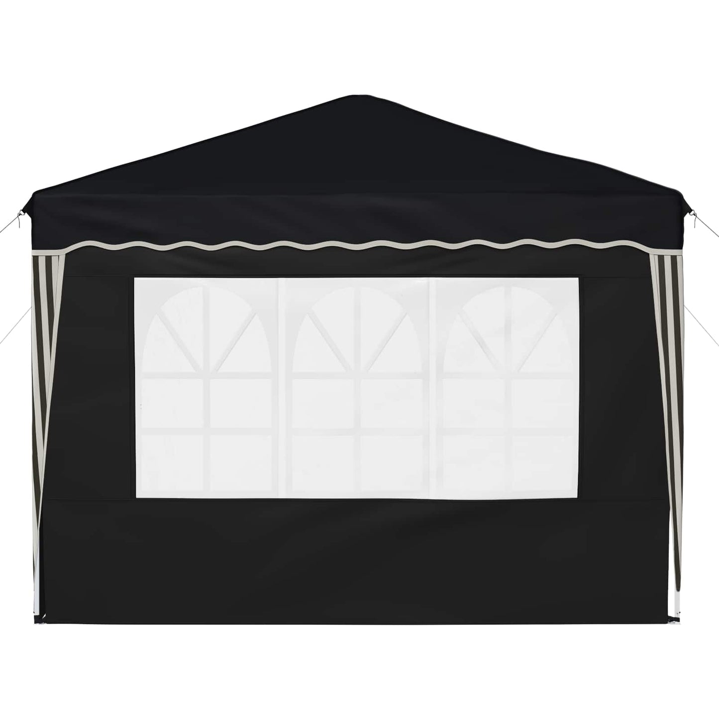 Pop-up Feesttent Antraciet 288 x 288 x 245 cm Oxford Stof