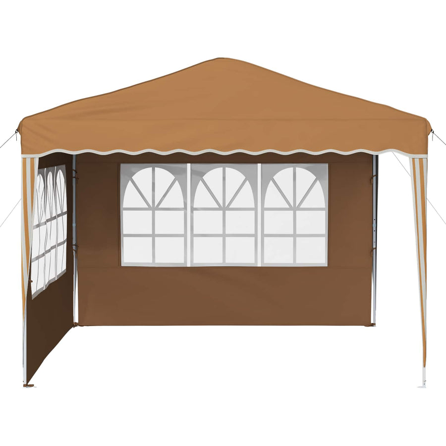 Pop-up Feesttent Beige 288 x 288 x 245 cm Oxford Stof