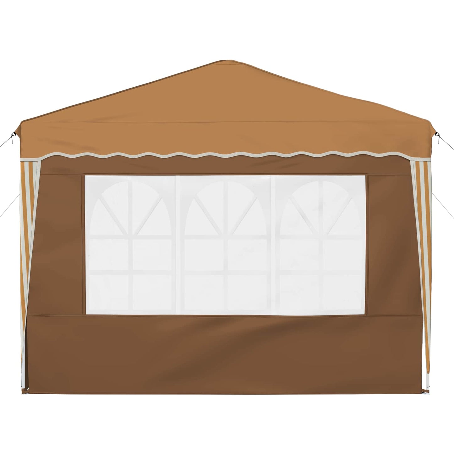 Pop-up Feesttent Beige 288 x 288 x 245 cm Oxford Stof