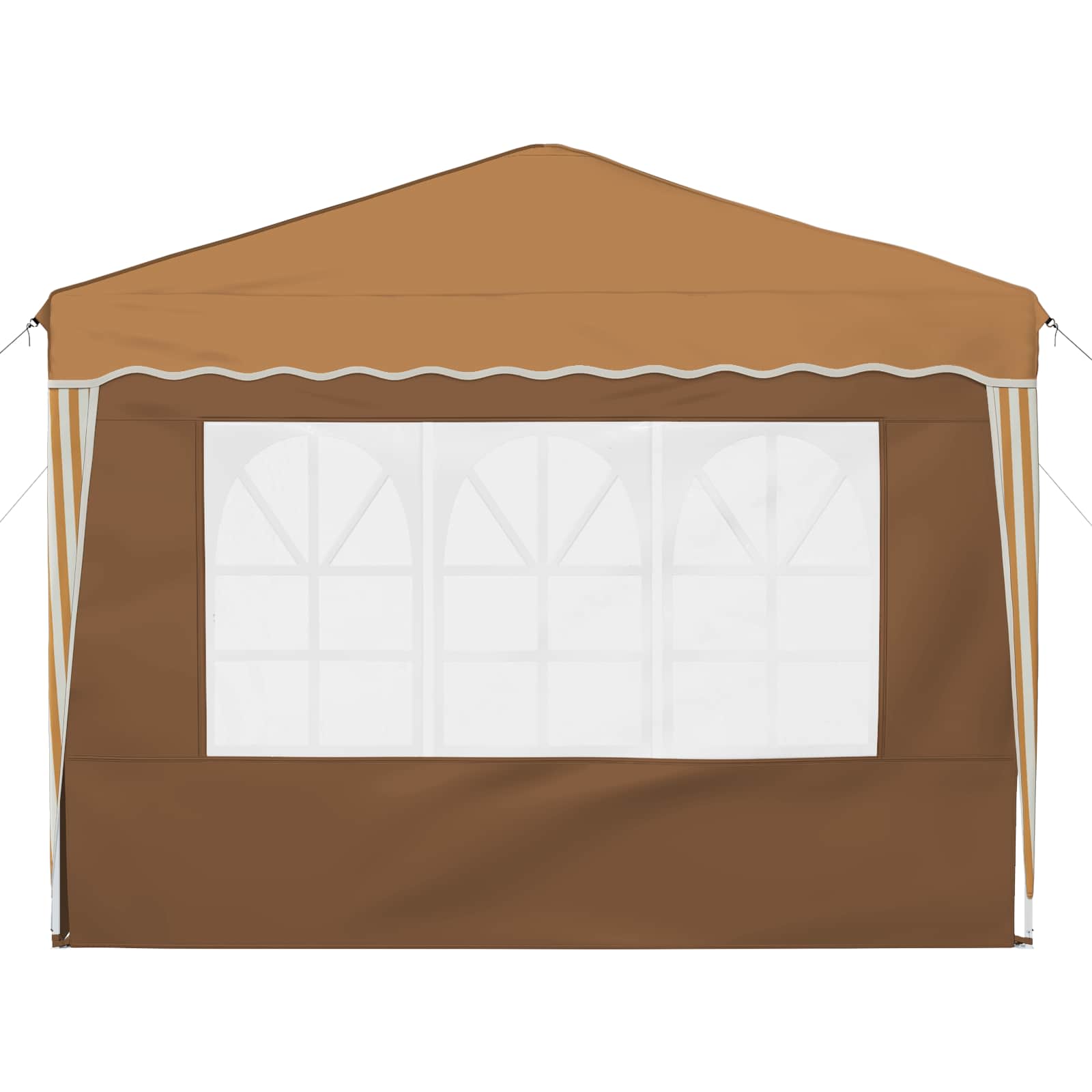 Pop-up Feesttent Beige 288 x 288 x 245 cm Oxford Stof