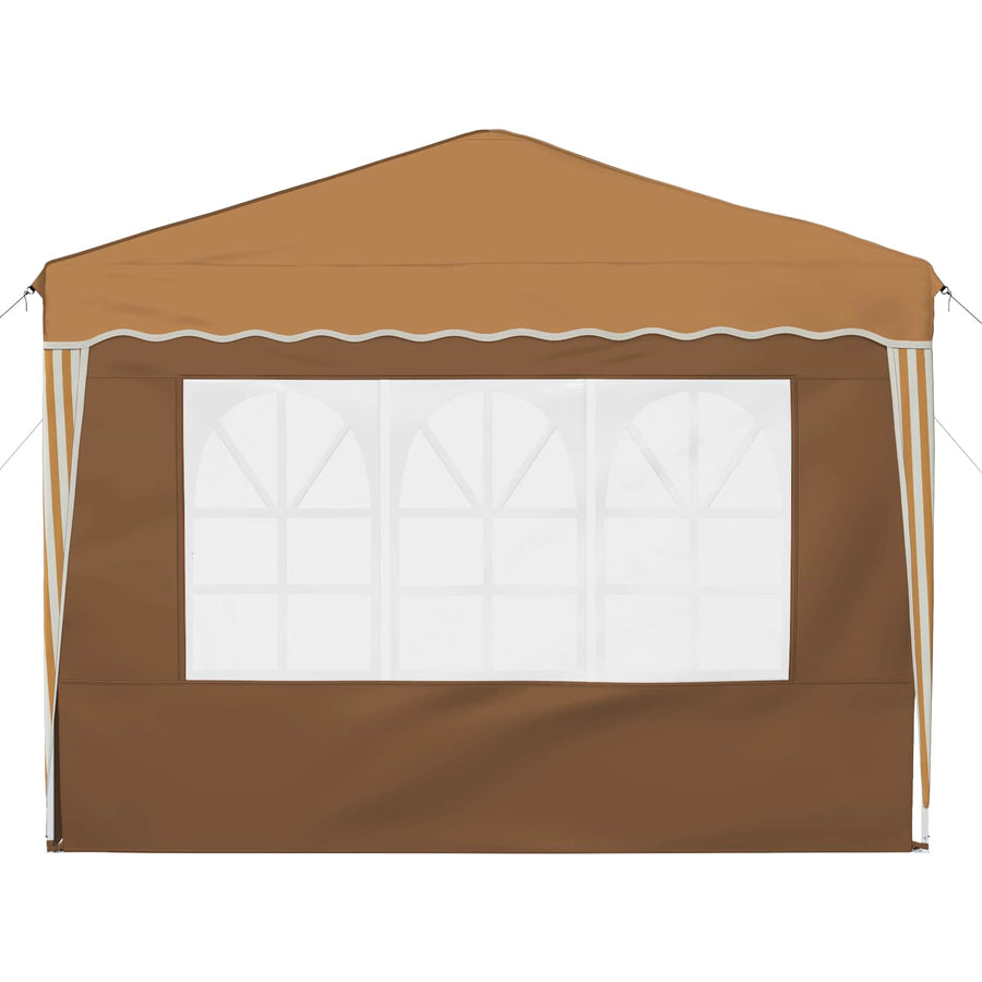 Pop-up Feesttent Beige 288 x 288 x 245 cm Oxford Stof