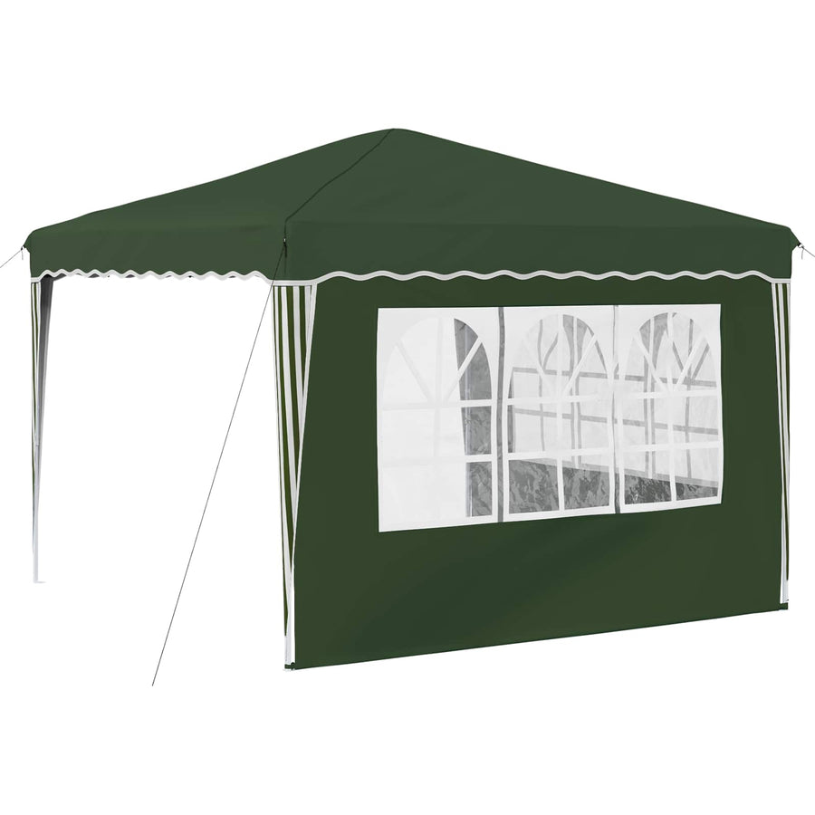Pop-up Feesttent Groen 288 x 288 x 245 cm Oxford Stof