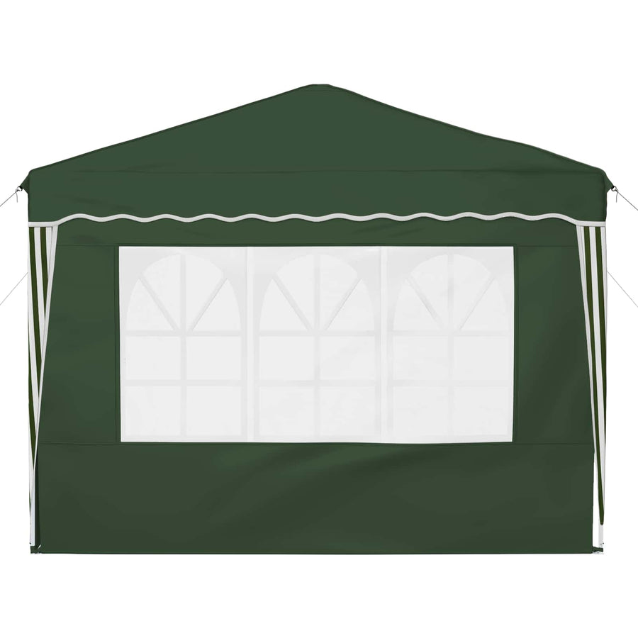 Pop-up Feesttent Groen 288 x 288 x 245 cm Oxford Stof