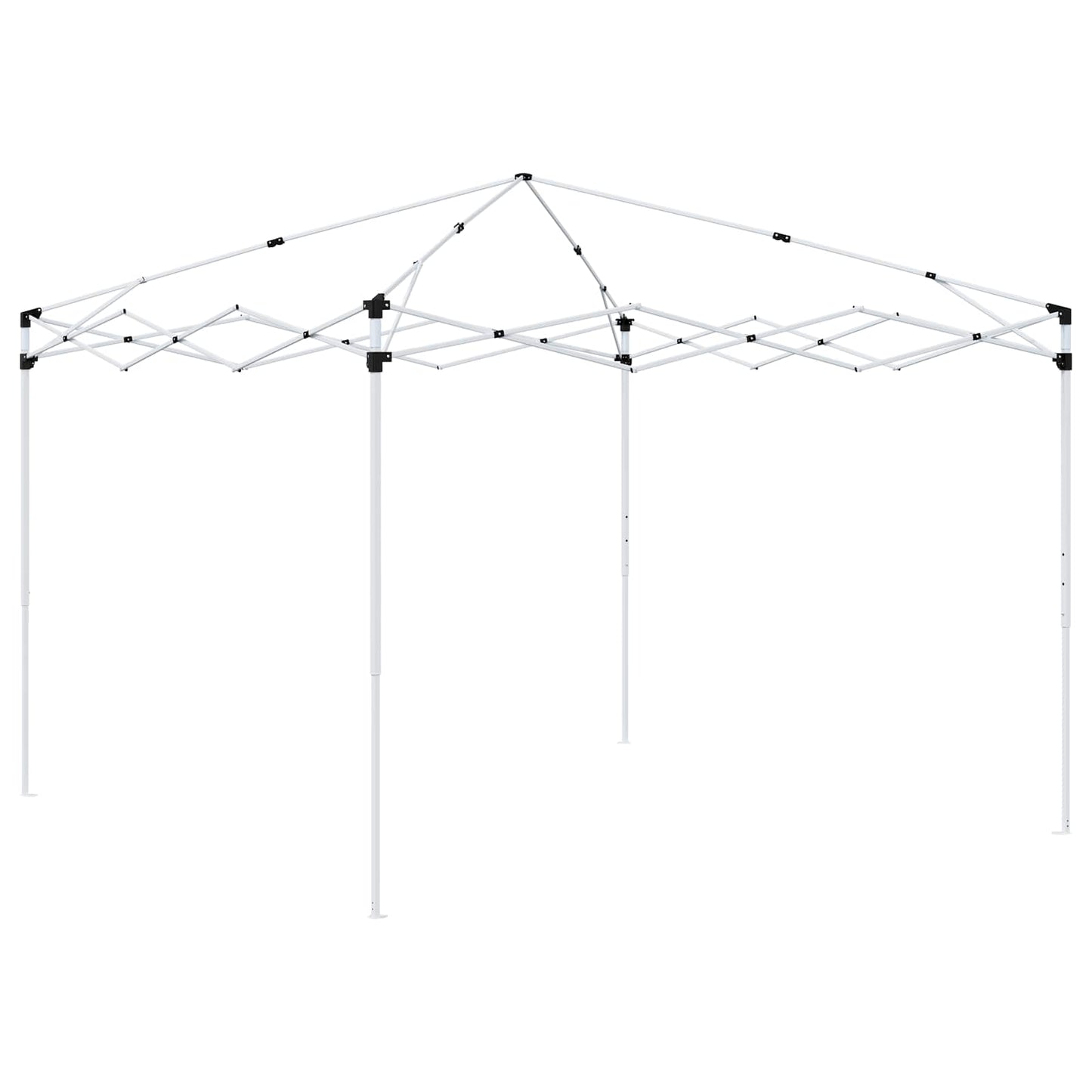Pop-up Feesttent Taupe 288 x 288 x 245 cm Oxford Stof