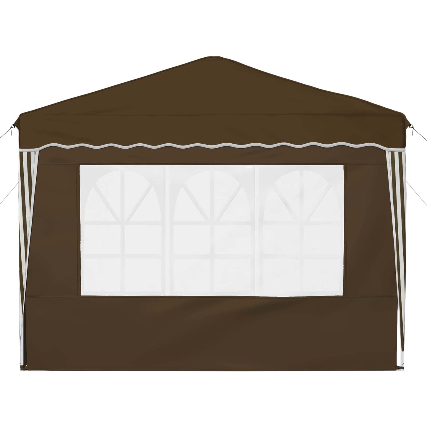 Pop-up Feesttent Taupe 288 x 288 x 245 cm Oxford Stof