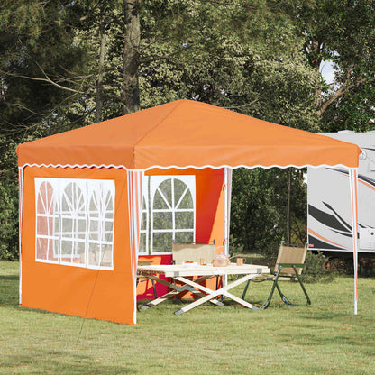 Pop-up Feesttent Oranje 288 x 288 x 245 cm Oxford Stof