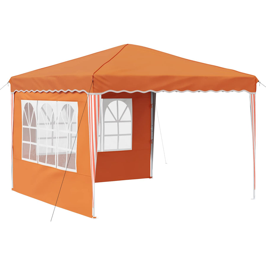 Pop-up Feesttent Oranje 288 x 288 x 245 cm Oxford Stof
