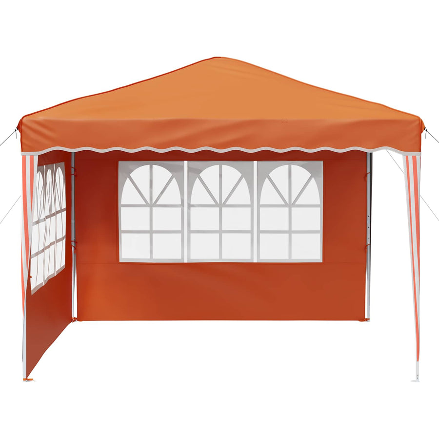 Pop-up Feesttent Oranje 288 x 288 x 245 cm Oxford Stof