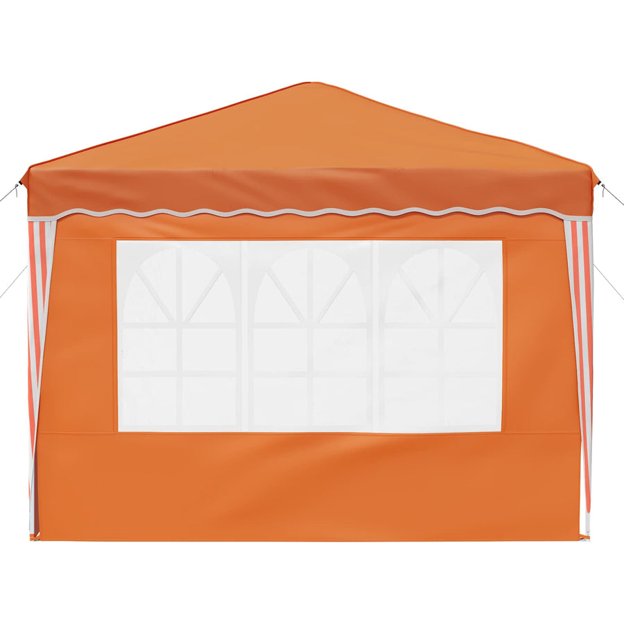 Pop-up Feesttent Oranje 288 x 288 x 245 cm Oxford Stof