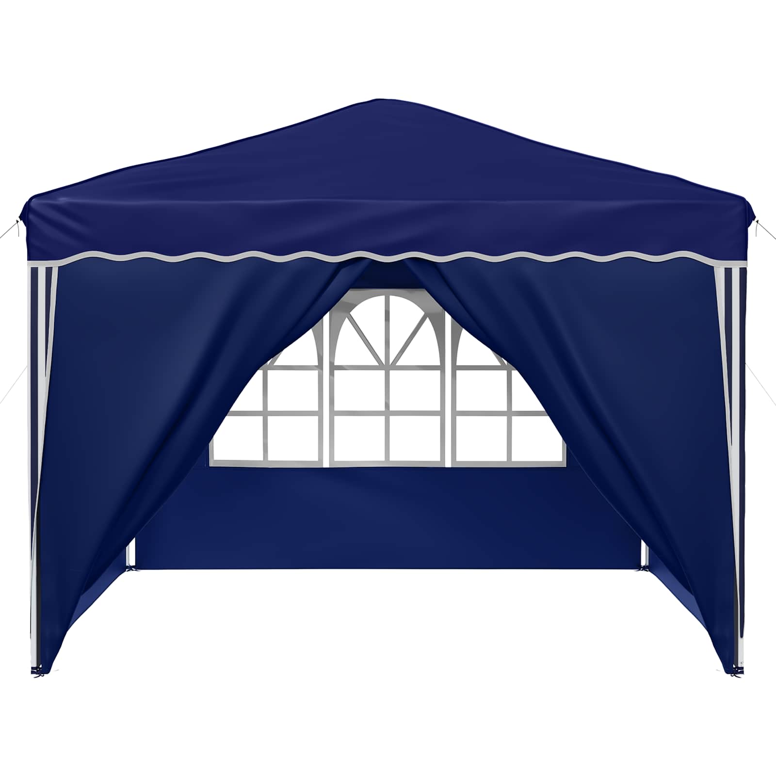 Pop-up Feesttent Blauw 288 x 288 x 245 cm Oxford Stof