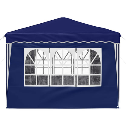 Pop-up Feesttent Blauw 288 x 288 x 245 cm Oxford Stof