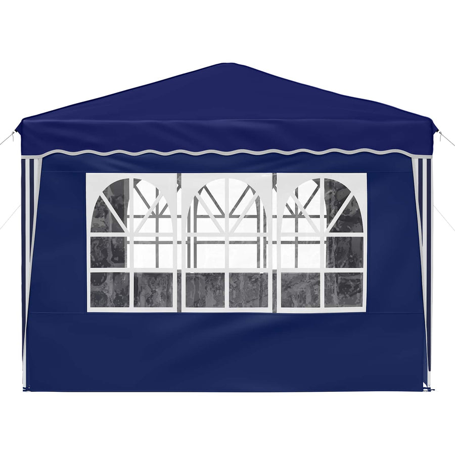 Pop-up Feesttent Blauw 288 x 288 x 245 cm Oxford Stof