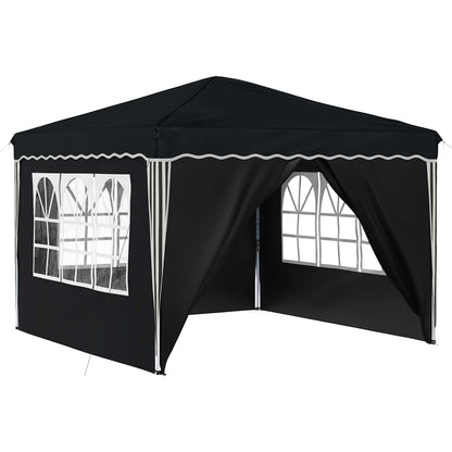 Pop-up Feesttent Antraciet 288 x 288 x 245 cm Oxford Stof