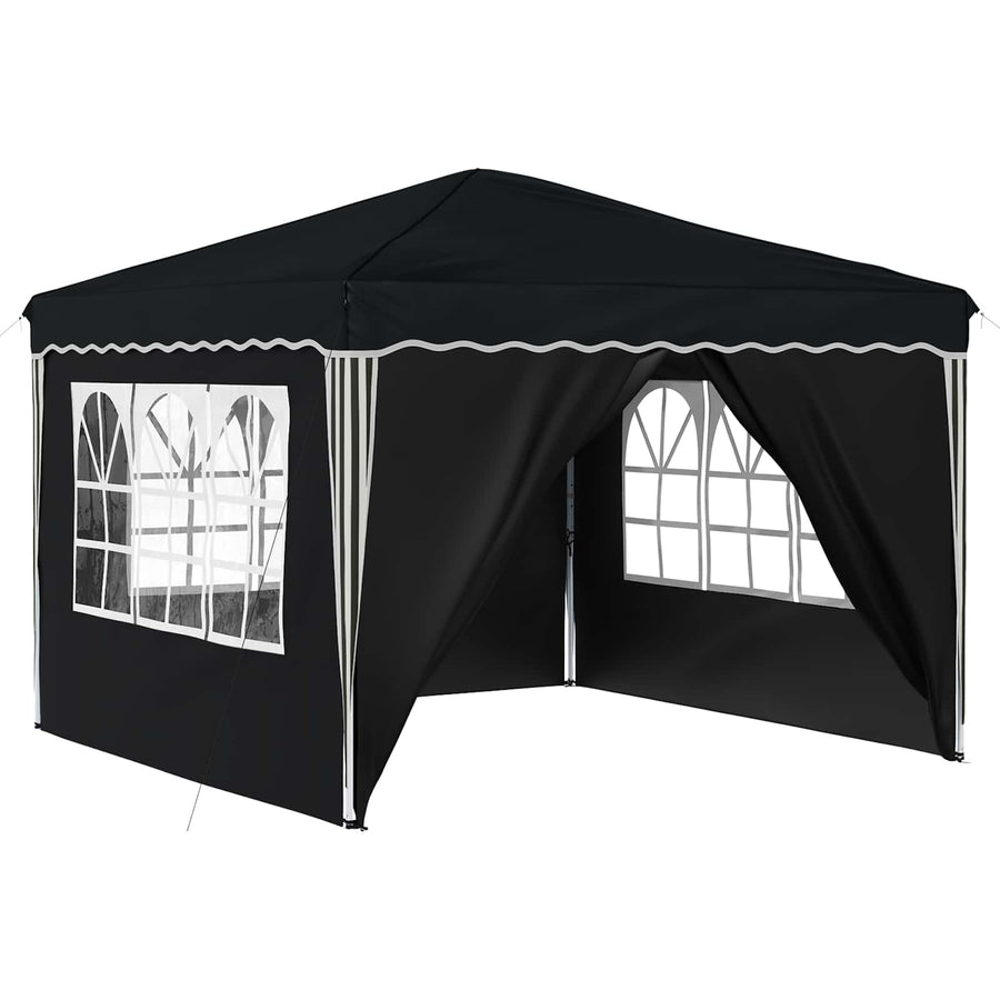 Pop-up Feesttent Antraciet 288 x 288 x 245 cm Oxford Stof