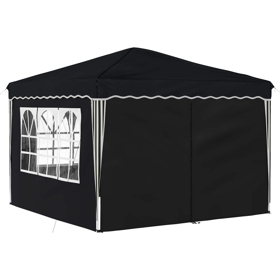 Pop-up Feesttent Antraciet 288 x 288 x 245 cm Oxford Stof