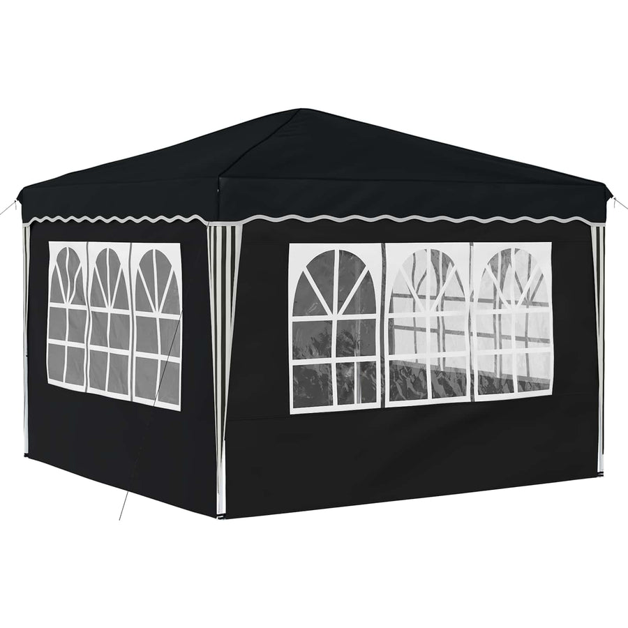 Pop-up Feesttent Antraciet 288 x 288 x 245 cm Oxford Stof