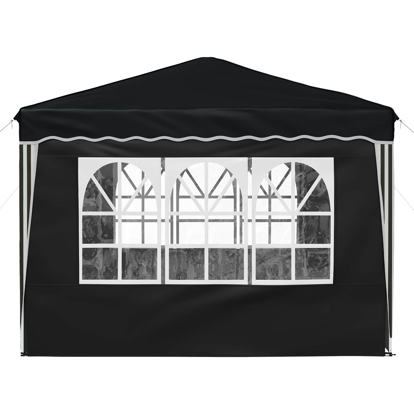 Pop-up Feesttent Antraciet 288 x 288 x 245 cm Oxford Stof