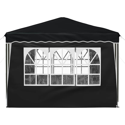 Pop-up Feesttent Antraciet 288 x 288 x 245 cm Oxford Stof