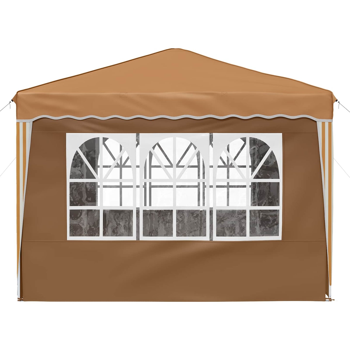Pop-up Feesttent Beige 288 x 288 x 245 cm Oxford Stof