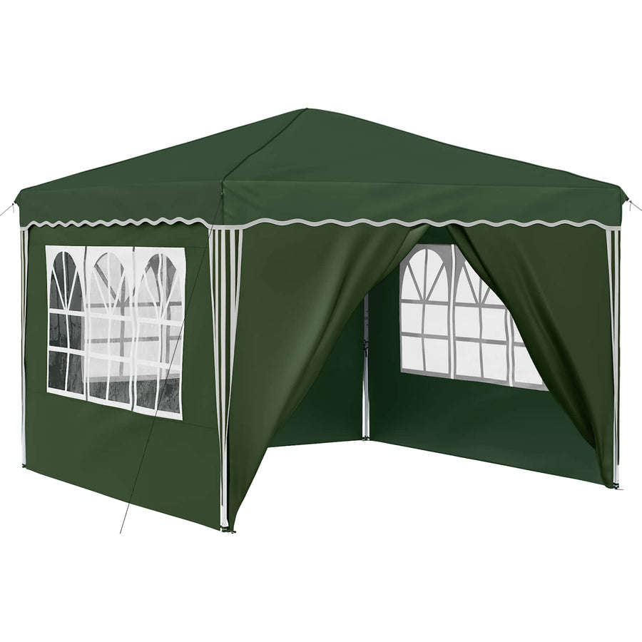 Pop-up Feesttent Groen 288 x 288 x 245 cm Oxford Stof