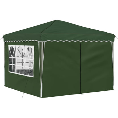 Pop-up Feesttent Groen 288 x 288 x 245 cm Oxford Stof