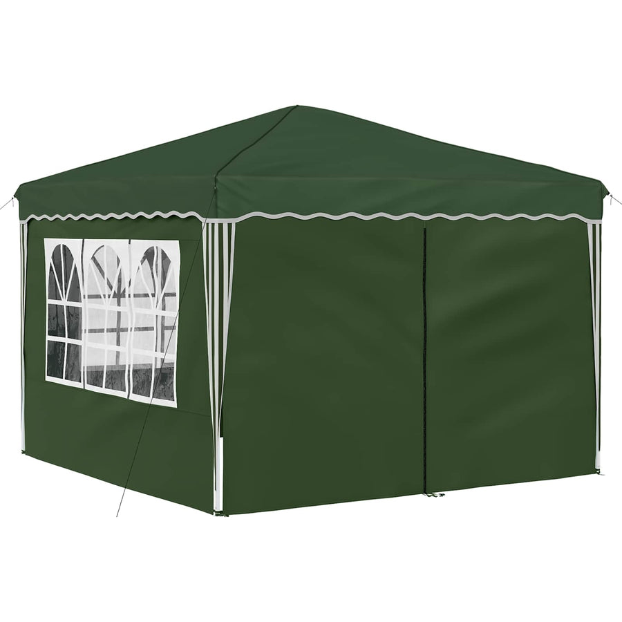 Pop-up Feesttent Groen 288 x 288 x 245 cm Oxford Stof