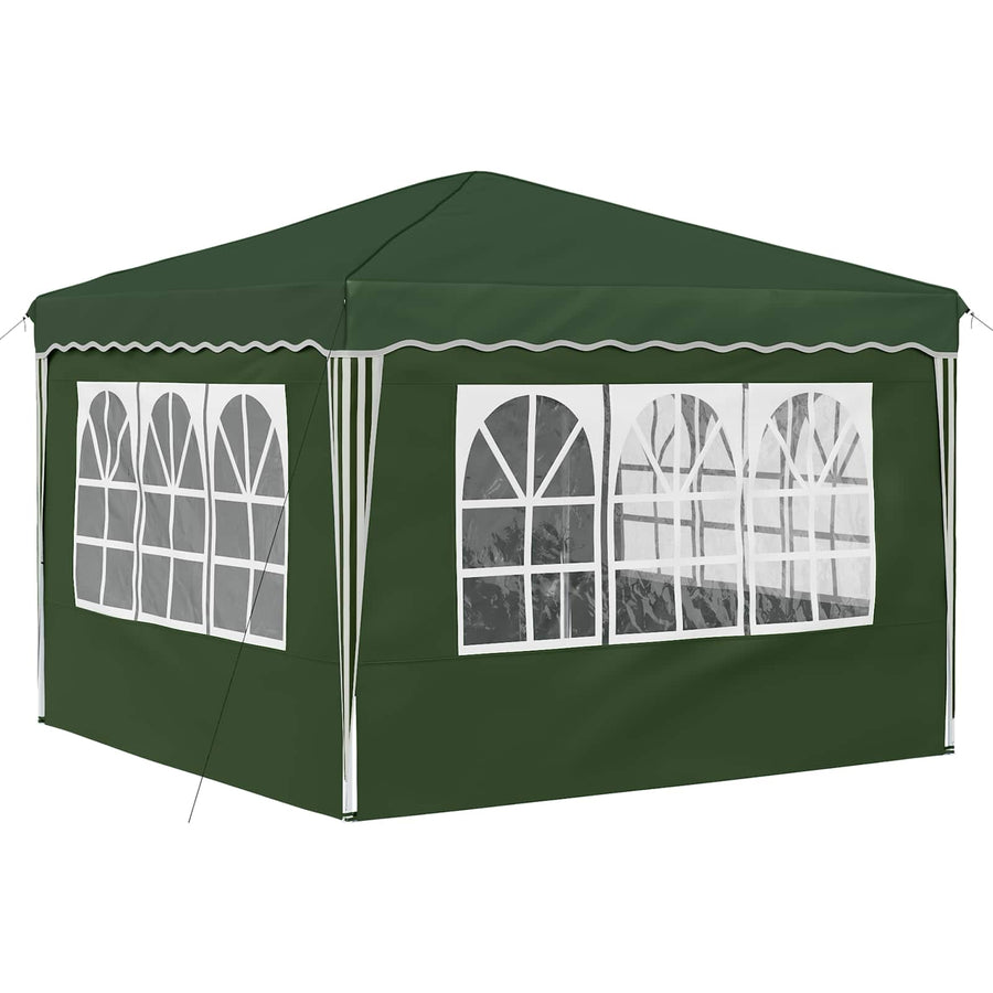 Pop-up Feesttent Groen 288 x 288 x 245 cm Oxford Stof
