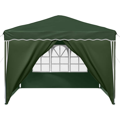 Pop-up Feesttent Groen 288 x 288 x 245 cm Oxford Stof