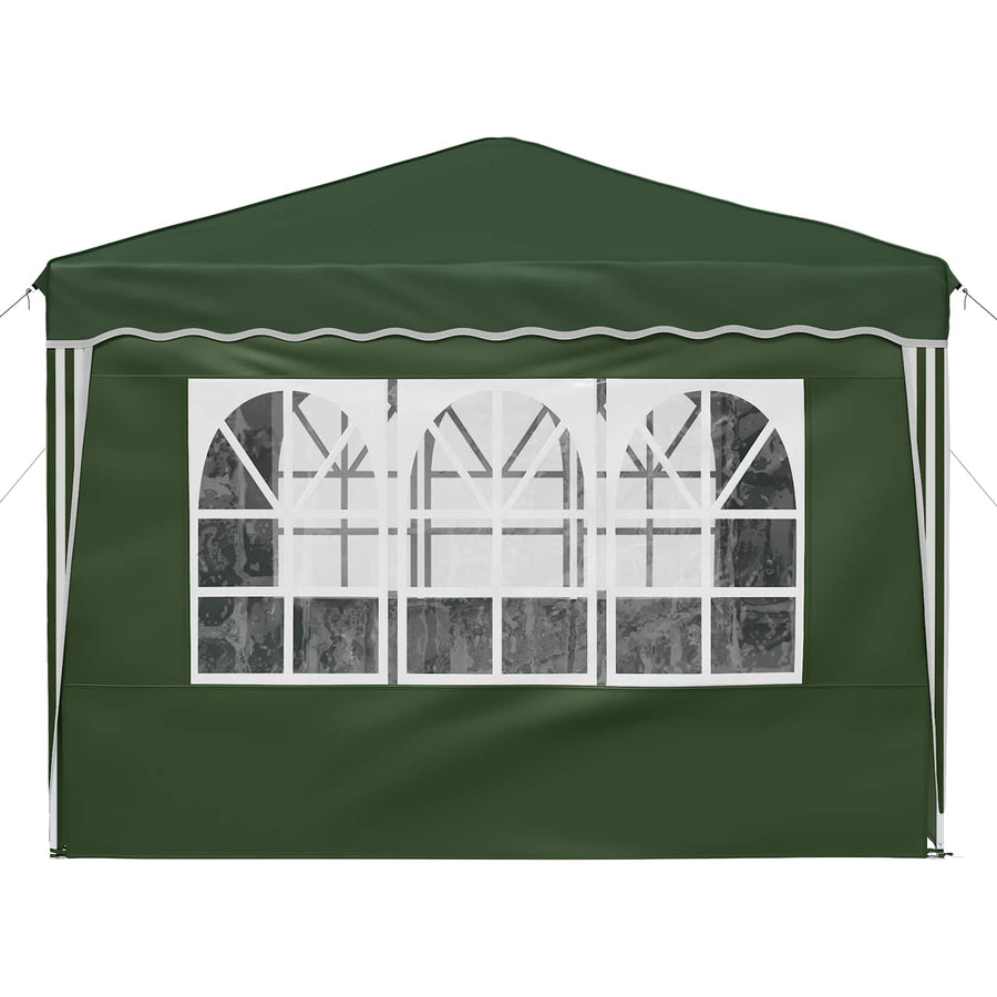 Pop-up Feesttent Groen 288 x 288 x 245 cm Oxford Stof