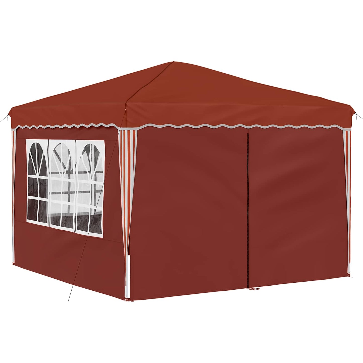 Pop-up Feesttent Terracotta 288 x 288 x 245 cm Oxford Stof