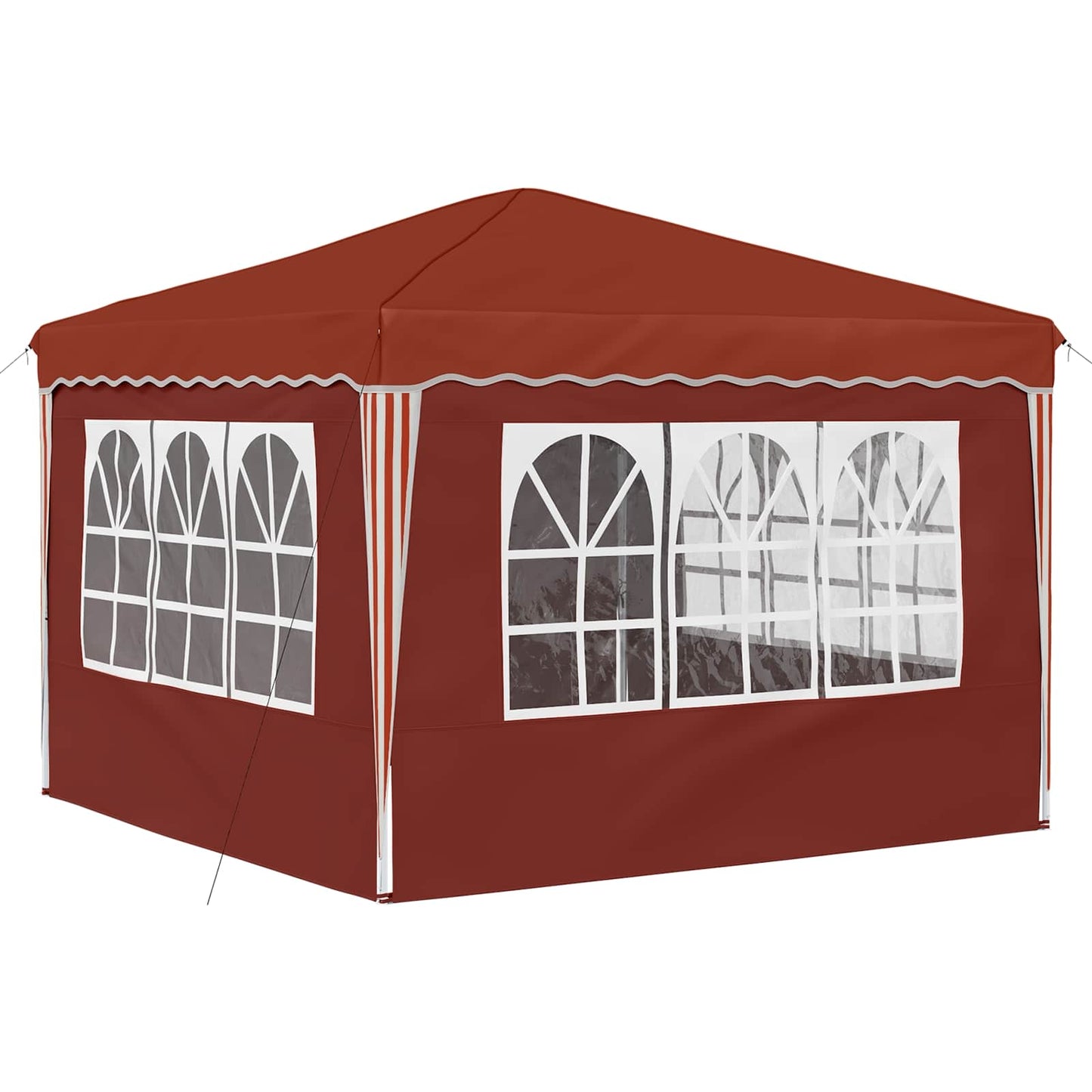 Pop-up Feesttent Terracotta 288 x 288 x 245 cm Oxford Stof