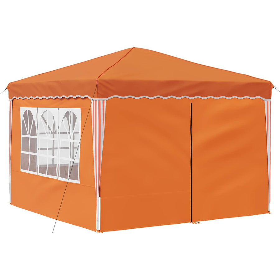 Pop-up Feesttent Oranje 288 x 288 x 245 cm Oxford Stof