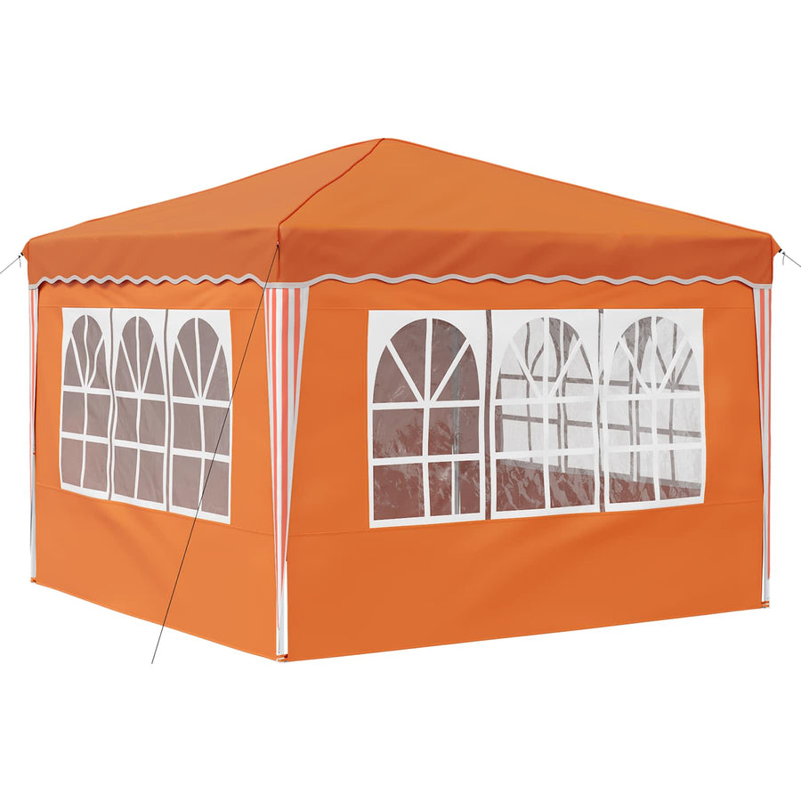 Pop-up Feesttent Oranje 288 x 288 x 245 cm Oxford Stof