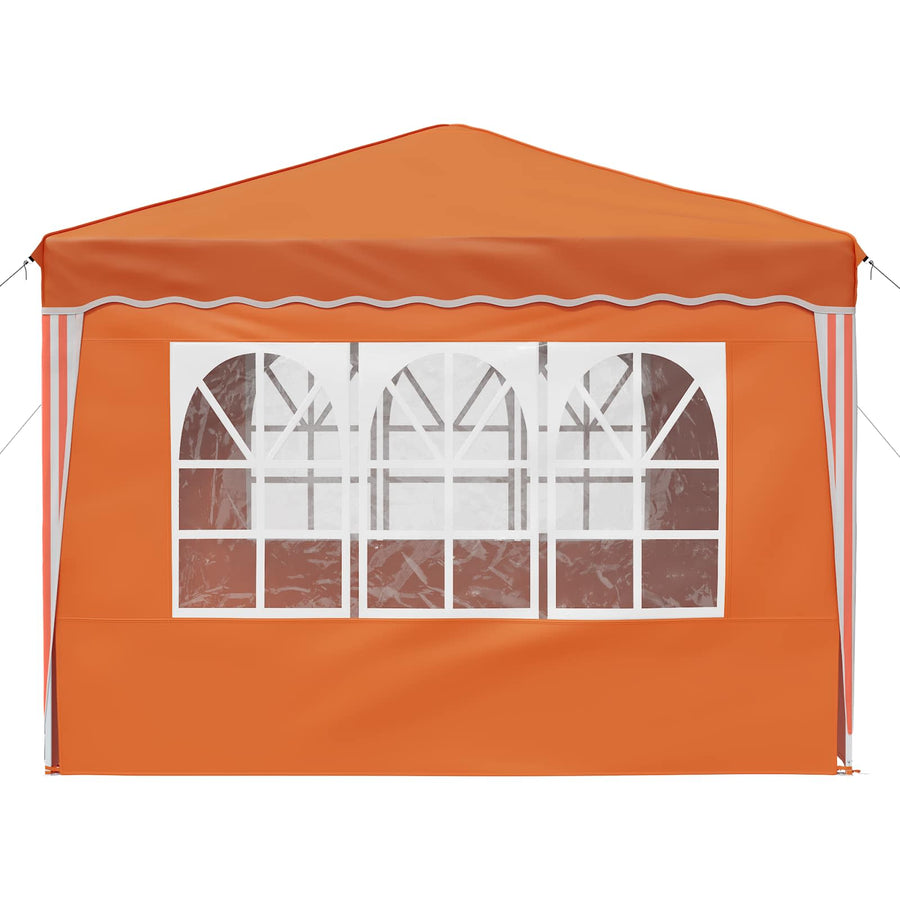 Pop-up Feesttent Oranje 288 x 288 x 245 cm Oxford Stof