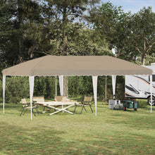 Pop-up Feesttent 575 x 290 x 245 cm Crèmekleurig