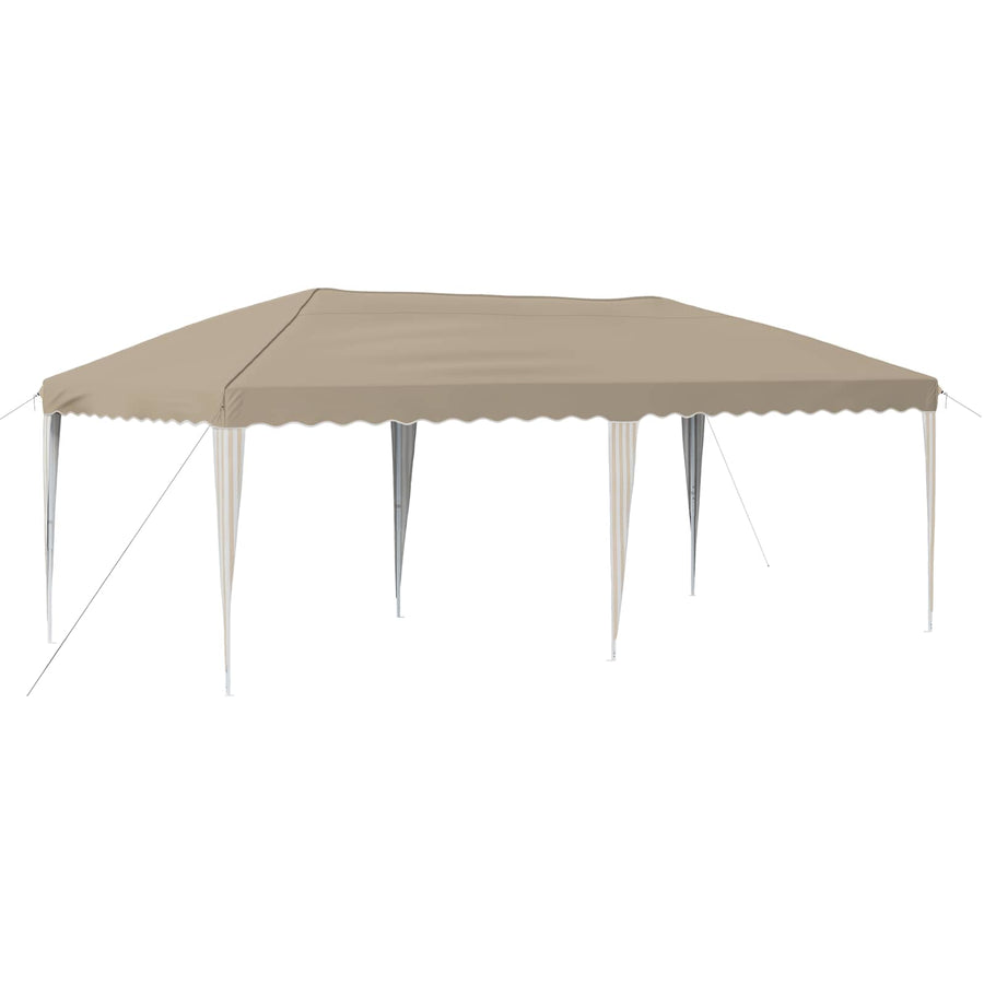 Pop-up Feesttent 575 x 290 x 245 cm Crèmekleurig