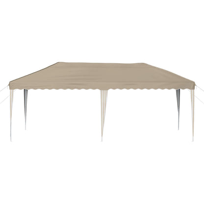 Pop-up Feesttent 575 x 290 x 245 cm Crèmekleurig