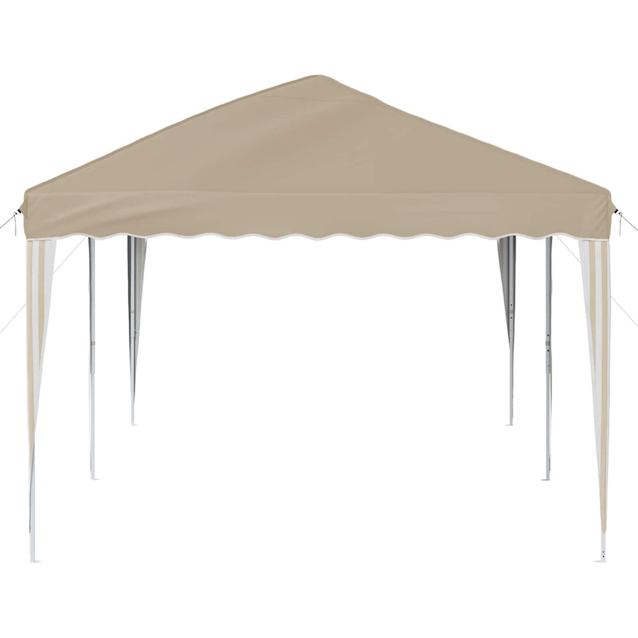 Pop-up Feesttent 575 x 290 x 245 cm Crèmekleurig