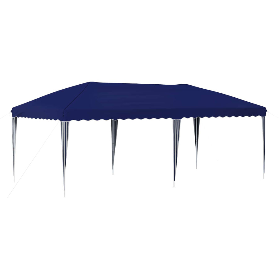 Pop-up Feesttent 575 x 290 x 245 cm Blauw