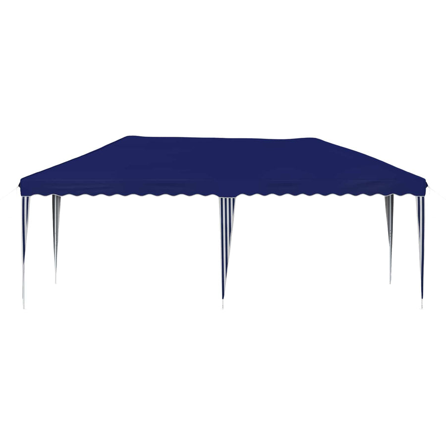 Pop-up Feesttent 575 x 290 x 245 cm Blauw