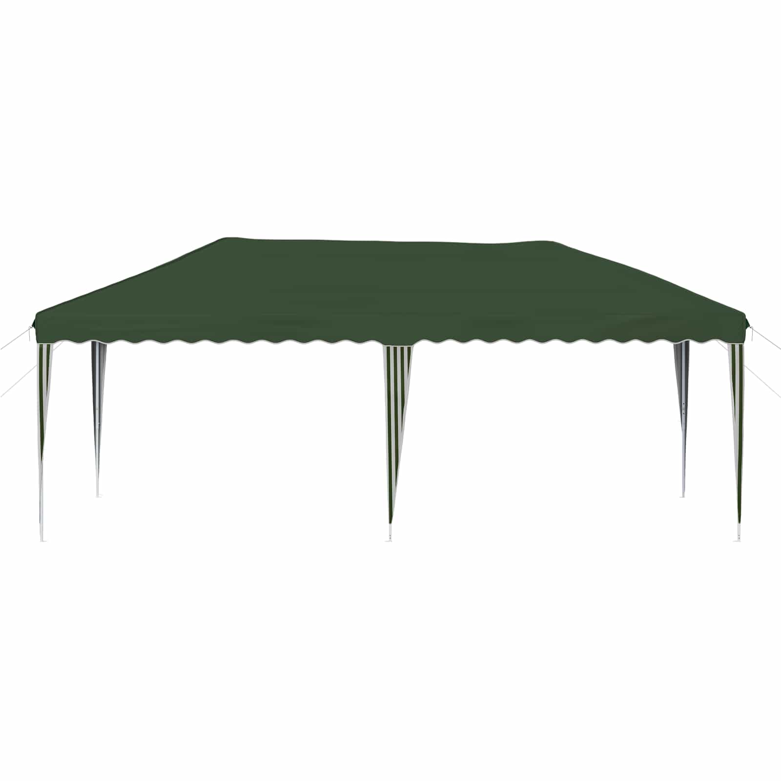 Pop-up Feesttent 575 x 290 x 245 cm Groen